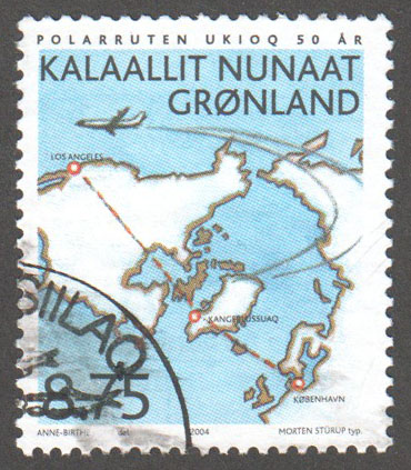Greenland Scott 424 Used - Click Image to Close